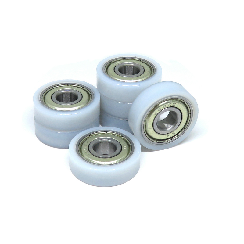 BS60826-8 Plastic Bearing Nylon Wheel Roller Pulley 8x26x8mm Conveyor Drive Roller